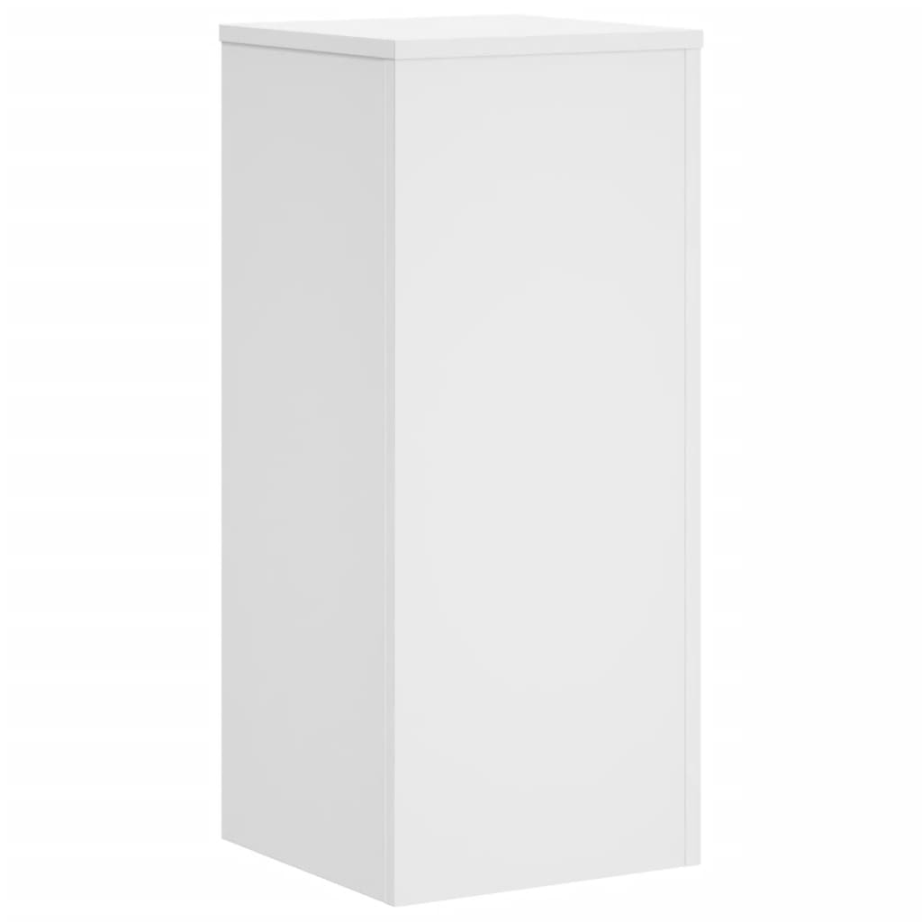Stalci za biljke 2 kom bijeli 30 x 30 x 70 cm konstruirano drvo