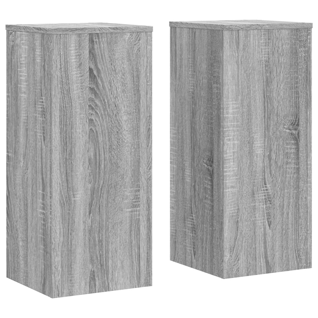Stalci za biljke 2 kom 30 x 30 x 70 cm konstruirano drvo