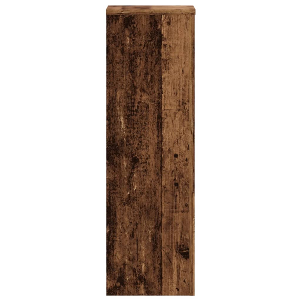 Stalci za biljke 2 kom boja drva 25x25x80 cm konstruirano drvo