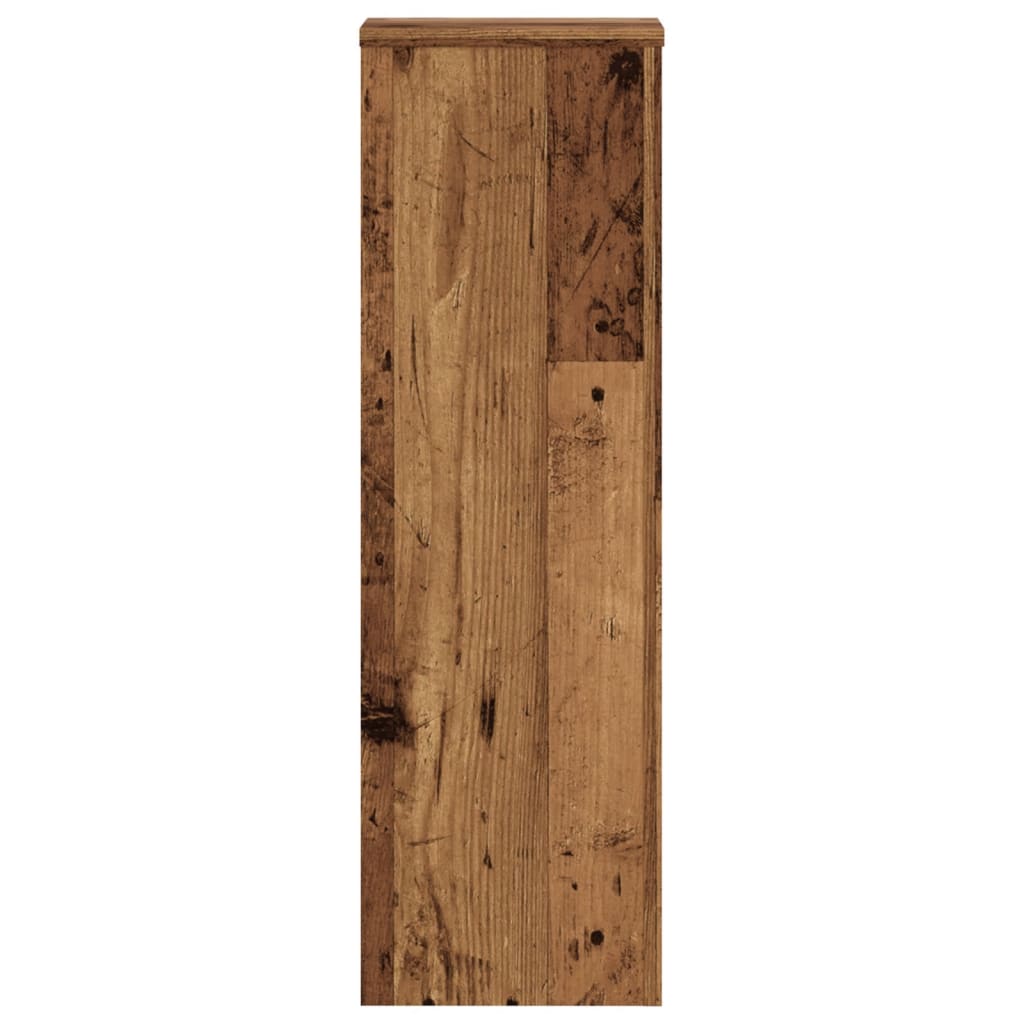 Stalci za biljke 2 kom boja drva 25x25x80 cm konstruirano drvo