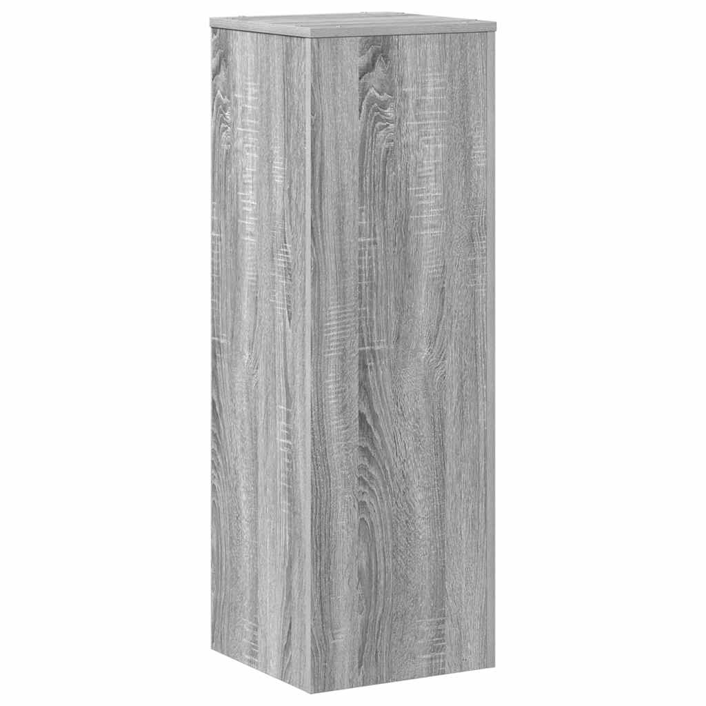 Stalak za biljke boja hrasta 33 x 33 x 100 cm konstruirano drvo