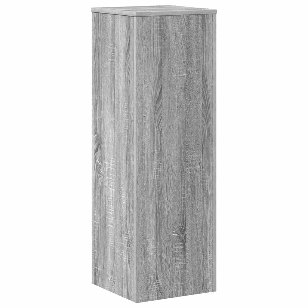Stalak za biljke boja hrasta 33 x 33 x 100 cm konstruirano drvo