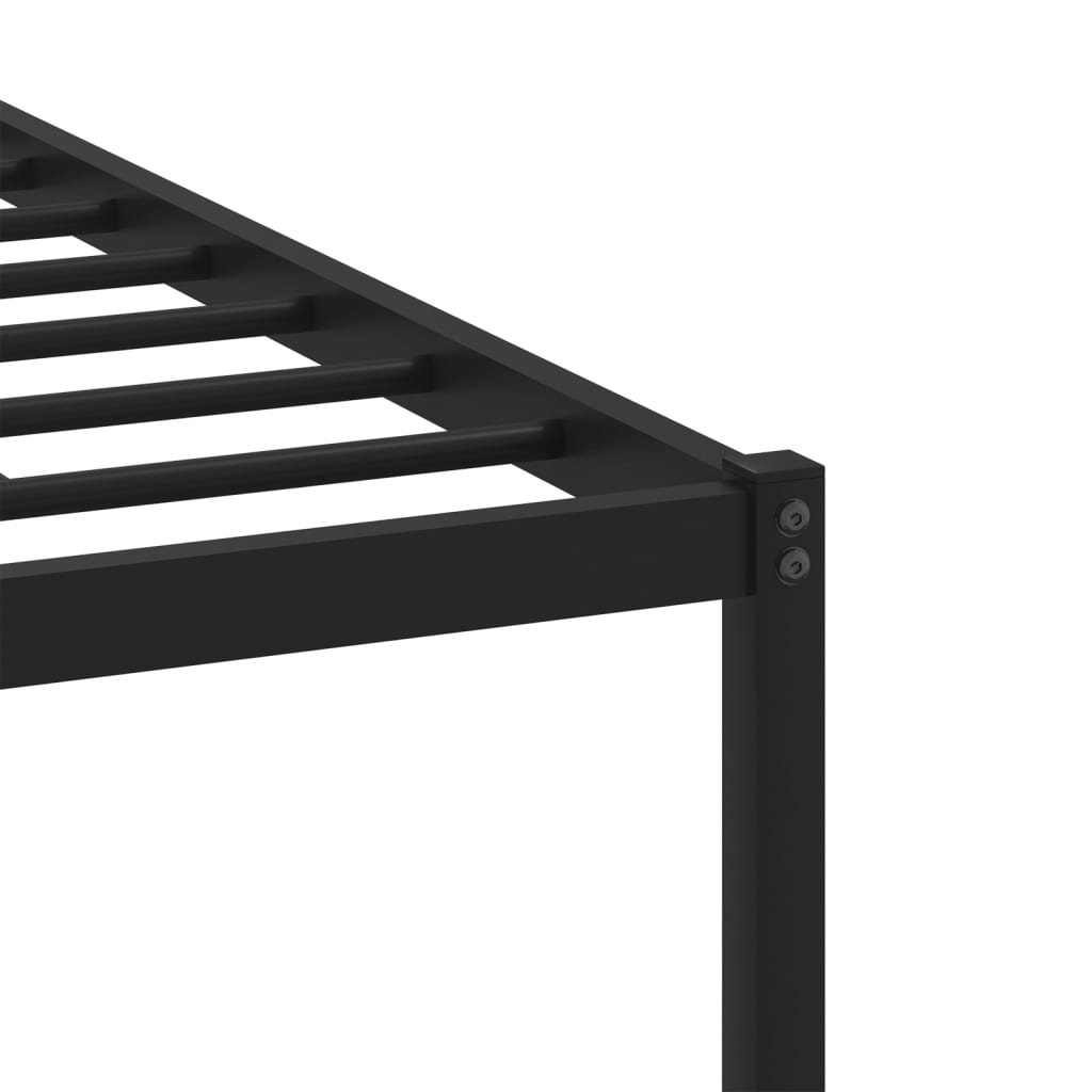 Metalni okvir kreveta bez madraca boja hrasta sonome 120x200 cm