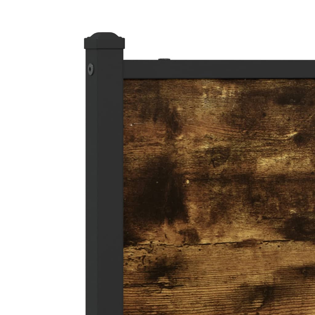 Metalni okvir kreveta bez madraca boja hrasta 150 x 200 cm