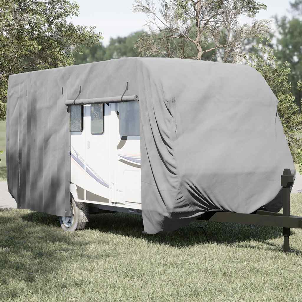 Navlaka za karavan siva netkana tkanina 460x250x220 cm