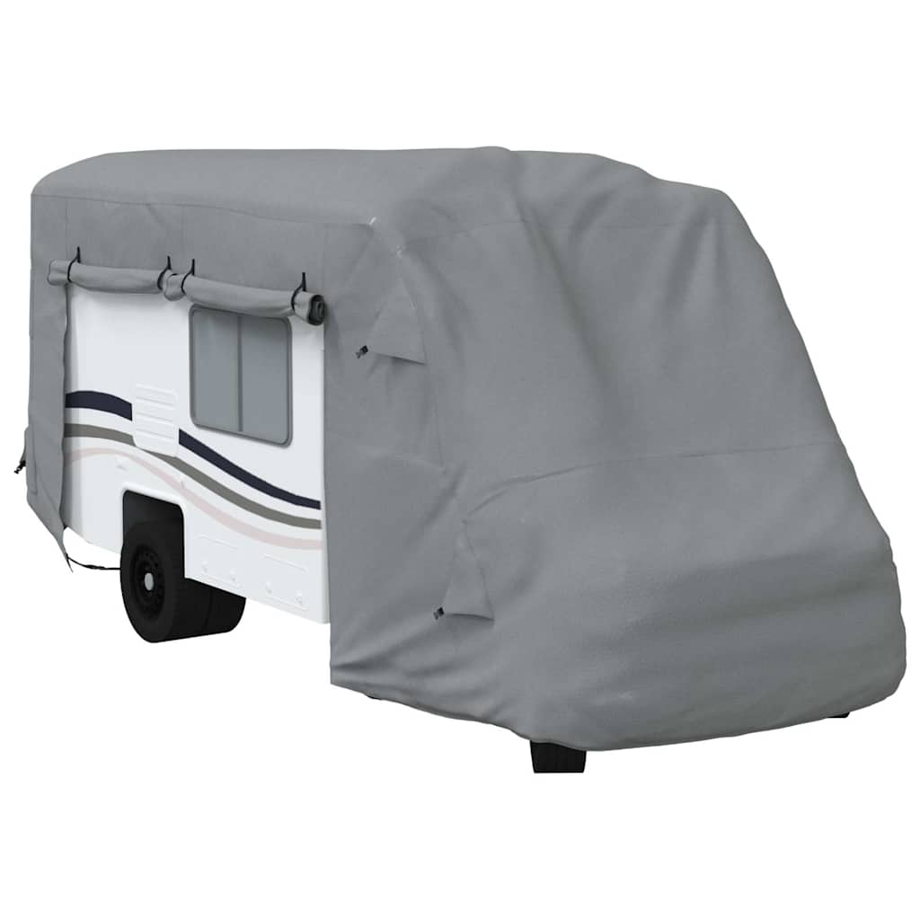 Navlake za kampere sive 570x235x275 cm netkana tkanina