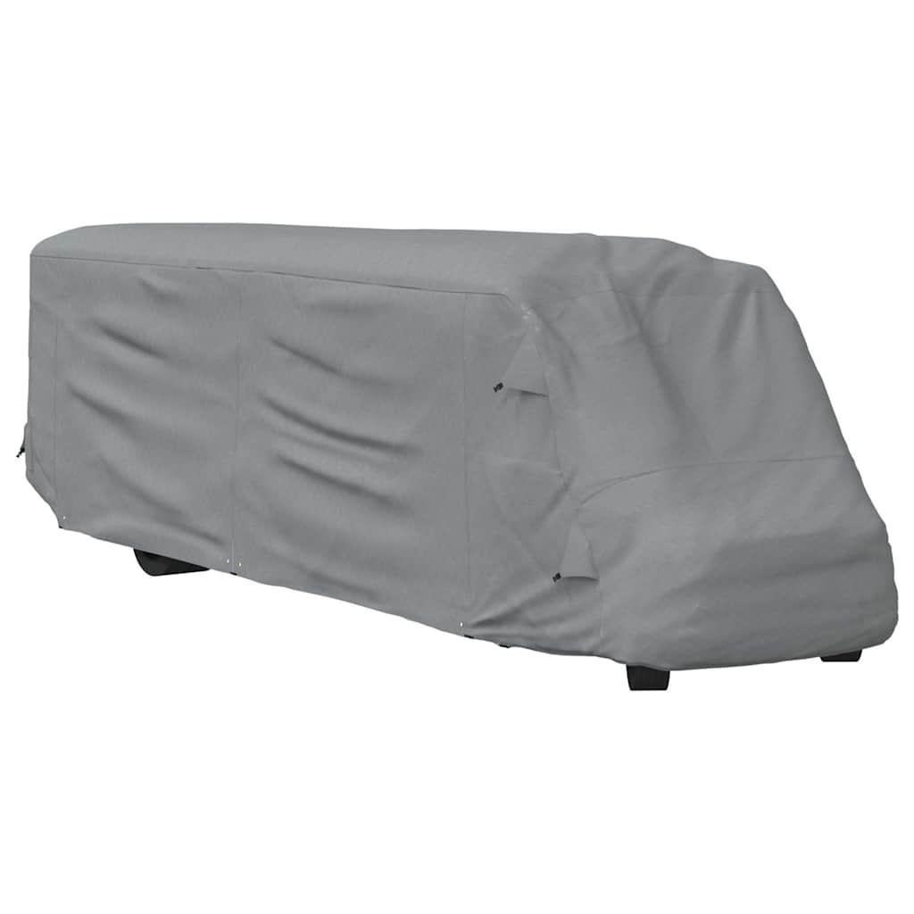 Navlake za kamper sive 870x235x275 cm netkana tkanina