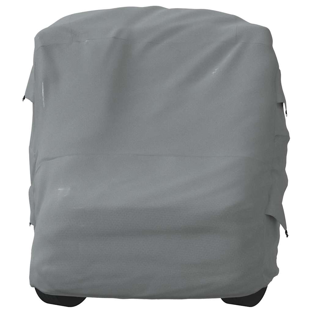 Navlake za kamper sive 870x235x275 cm netkana tkanina