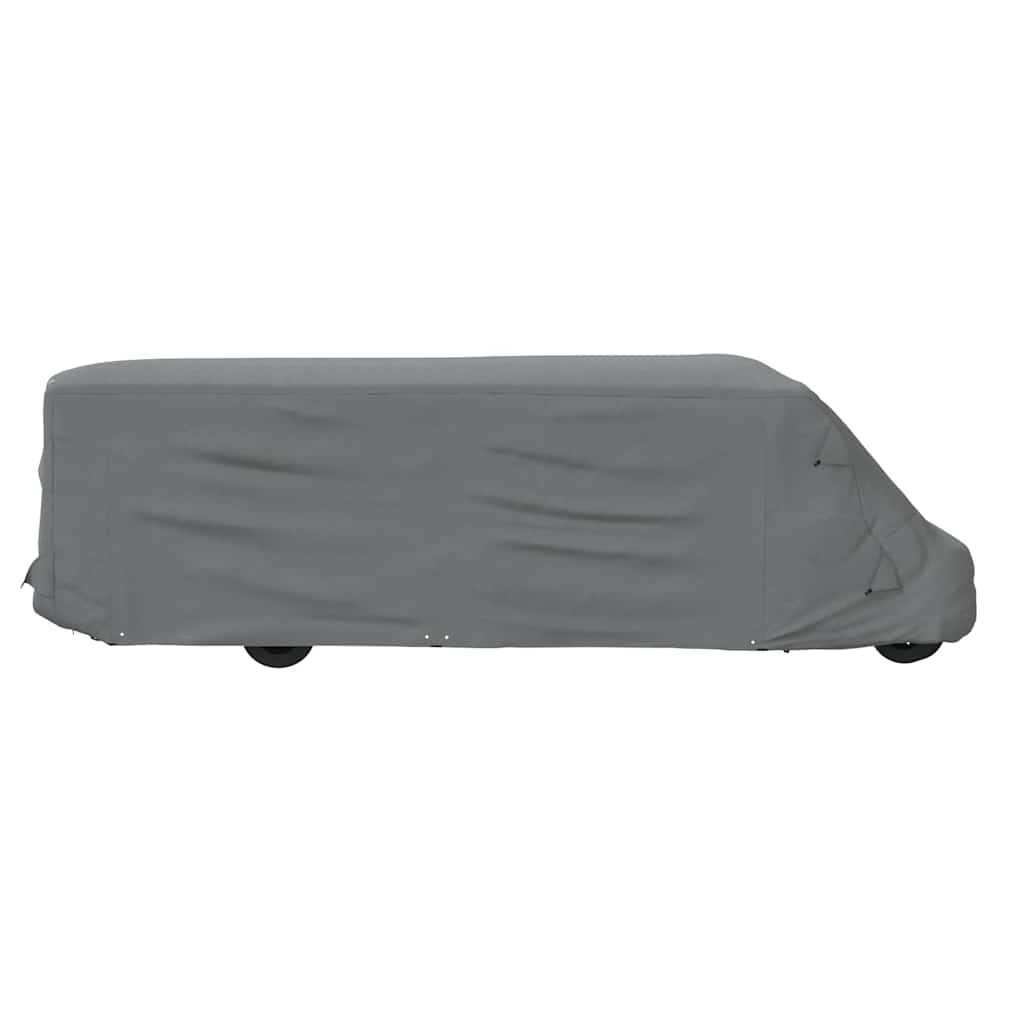 Navlake za kamper sive 870x235x275 cm netkana tkanina