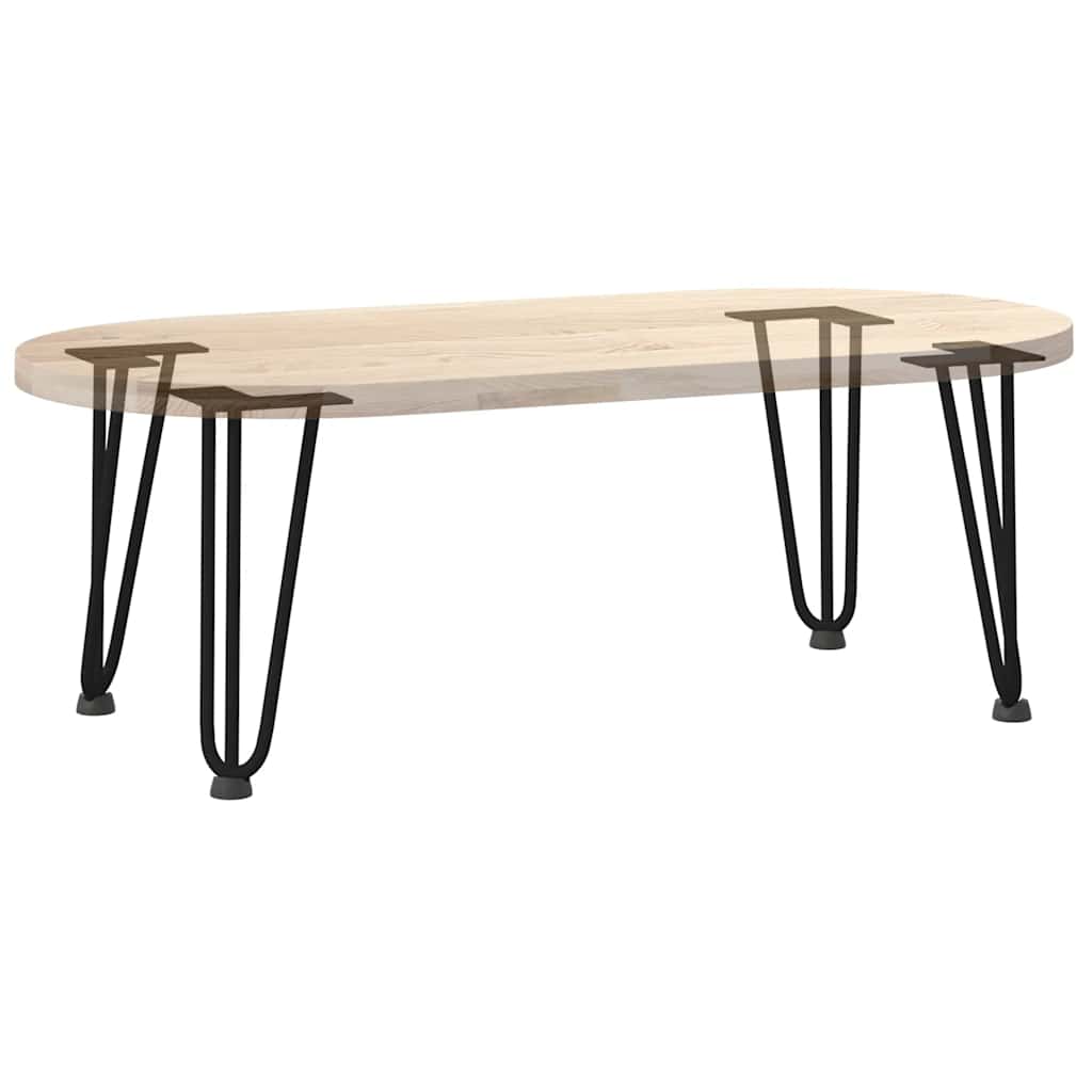 Noge s ukosnicama za stolić za kavu 4 kom. Crne 30 cm Puni čelik