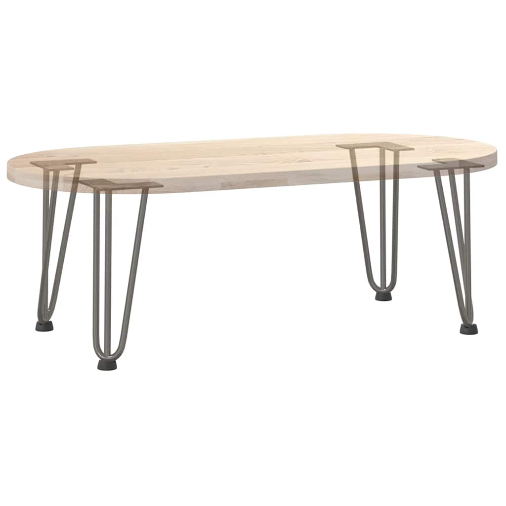 Noge s ukosnicama za stolić za kavu 4 kom. Prirodni čelik 30 cm Puni čelik
