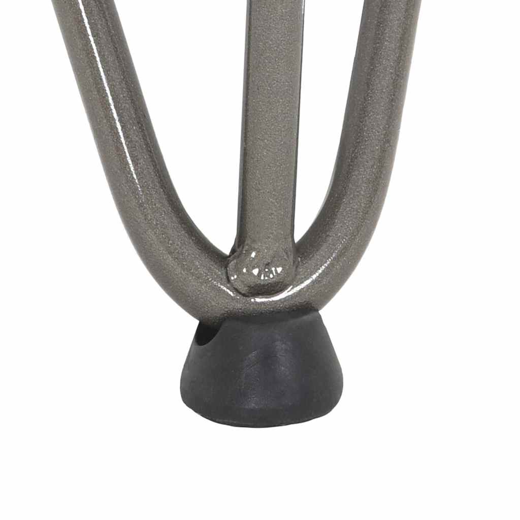 Noge s ukosnicama za stolić za kavu 4 kom. Prirodni čelik 30 cm Puni čelik