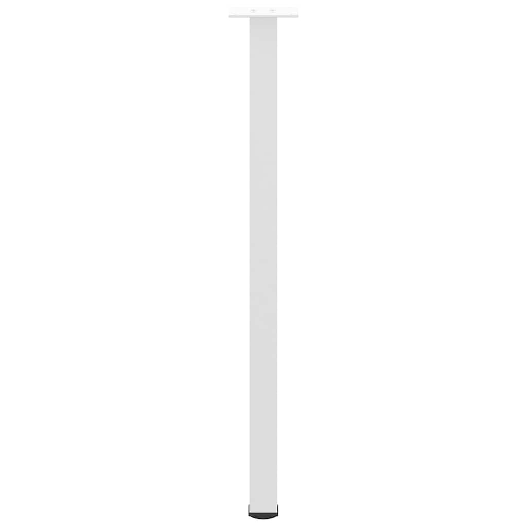 Noge za konzolni stol 4 kom Bijele 72-74 cm Čelik