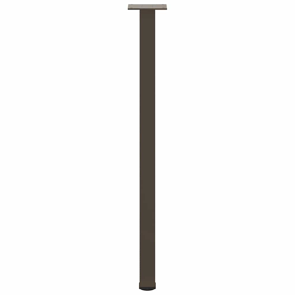 Noge za konzolni stol 4 kom. Prirodni čelik 72-74 cm Čelik