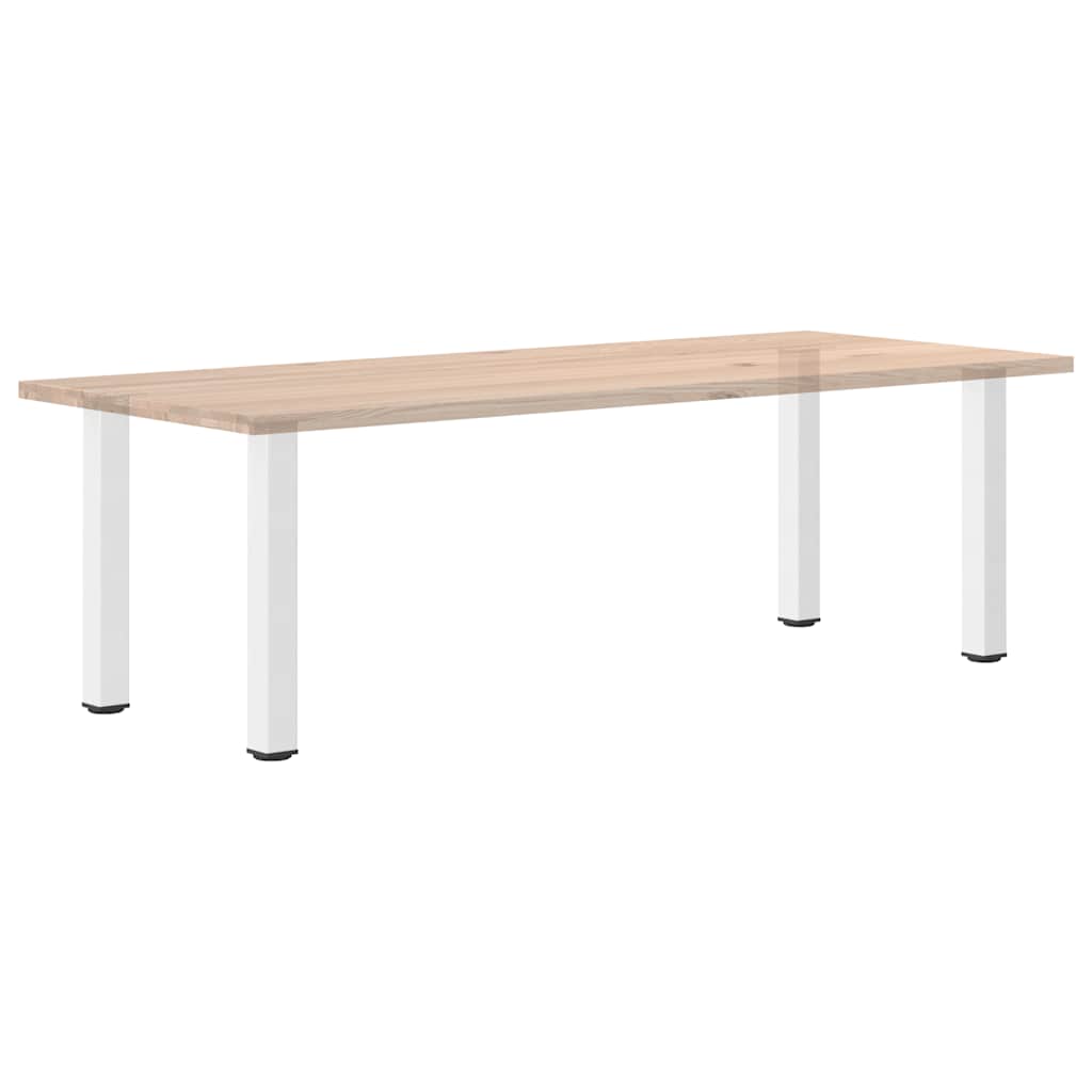 Noge za konzolni stol 4 kom Bijele 72-74 cm Čelik
