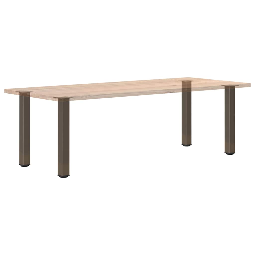 Noge za konzolni stol 4 kom. Prirodni čelik 72-74 cm Čelik