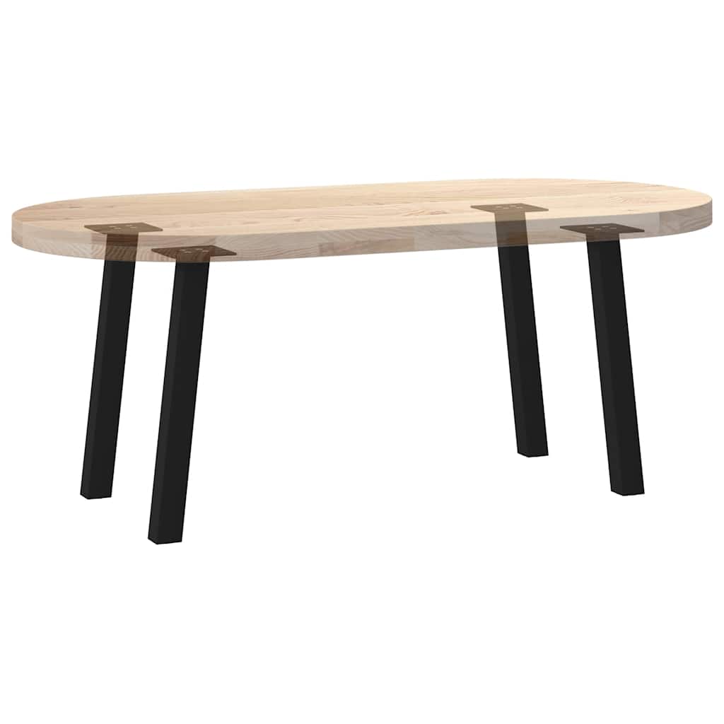 Noge za klub stolić 4 kom. Crne 42 cm Čelik