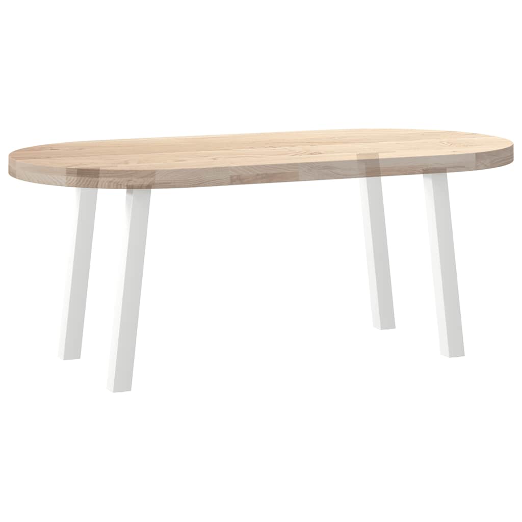 Noge za klub stolić 4 kom Bijele 42 cm Čelik