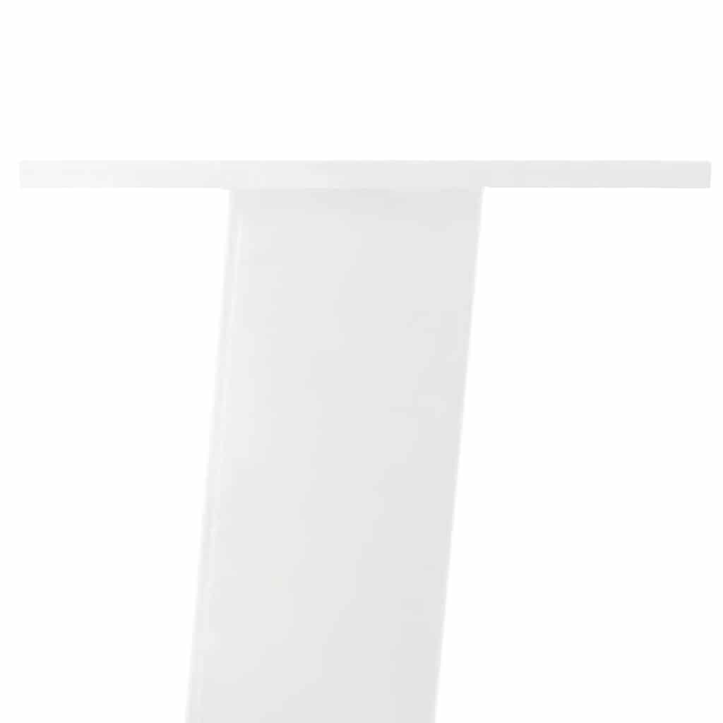 Noge za klub stolić 4 kom Bijele 42 cm Čelik