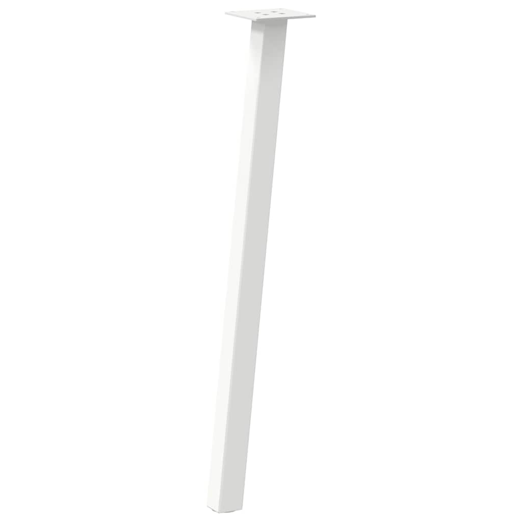 Noge za konzolni stol 4 kom Bijele 72 cm Čelik