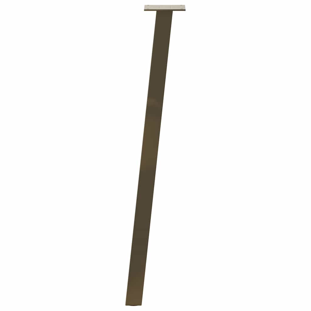 Noge za konzolni stol 4 kom. Prirodni čelik 72 cm Čelik