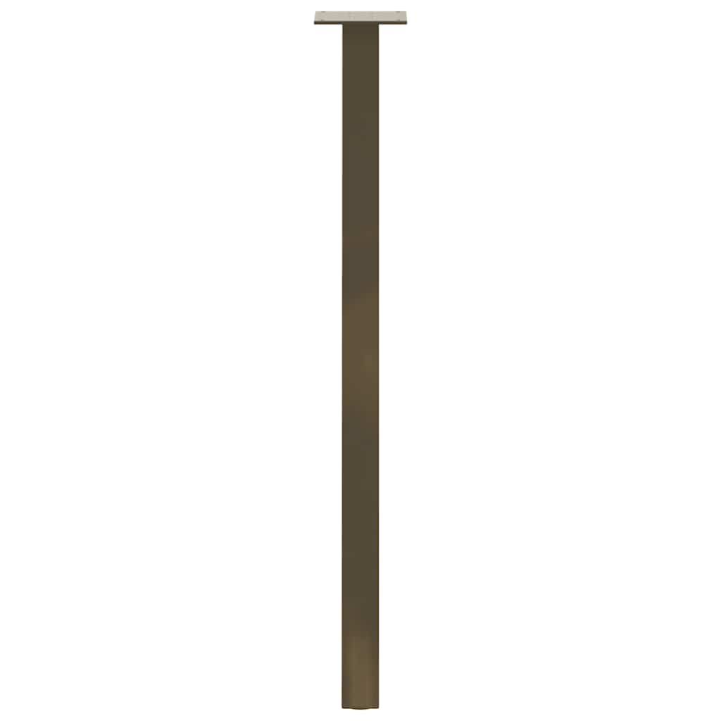 Noge za konzolni stol 4 kom. Prirodni čelik 72 cm Čelik