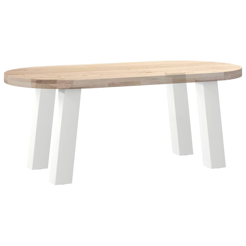 Noge za klub stolić 4 kom Bijele 42 cm Čelik
