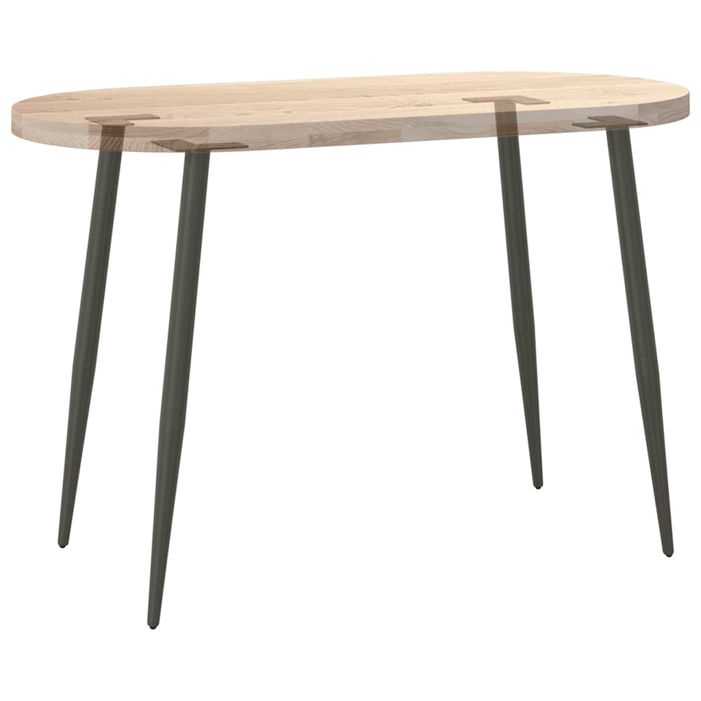 Noge za konzolni stol konusnog oblika 4 kom antracit 72-73 cm čelik