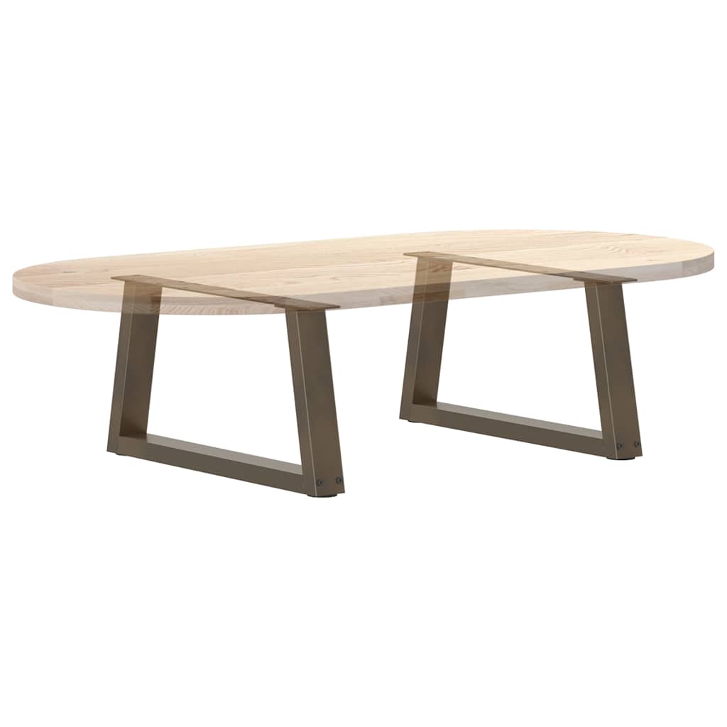 Noge za klub stolić V-oblik 2 kom Prirodni čelik 70 x (30-31,3) cm Čelik