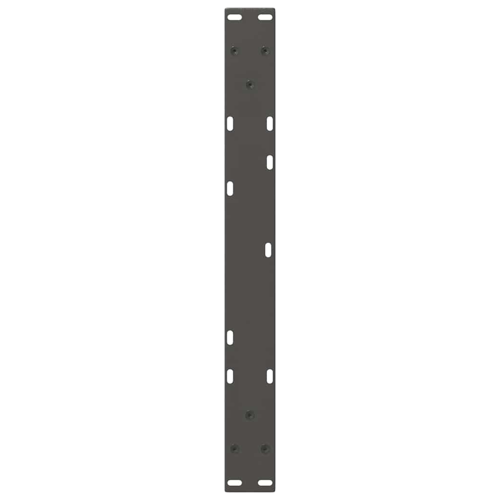 Noge za klub stolić V-oblika 2 kom antracit 70 x (42-43,3) cm čelik