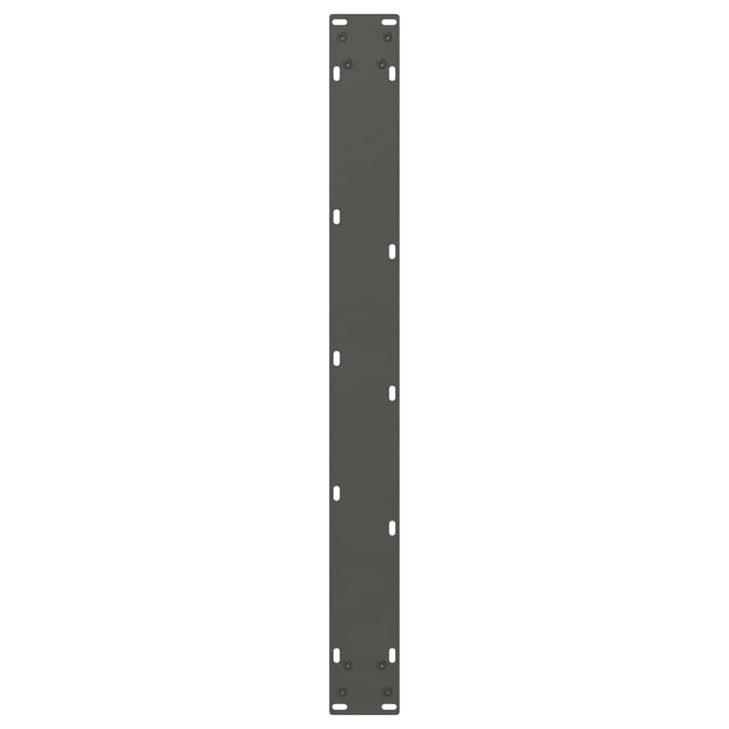 Noge za blagovaonski stol V-oblika 2 kom antracit 80 x (72-73,3) cm čelik
