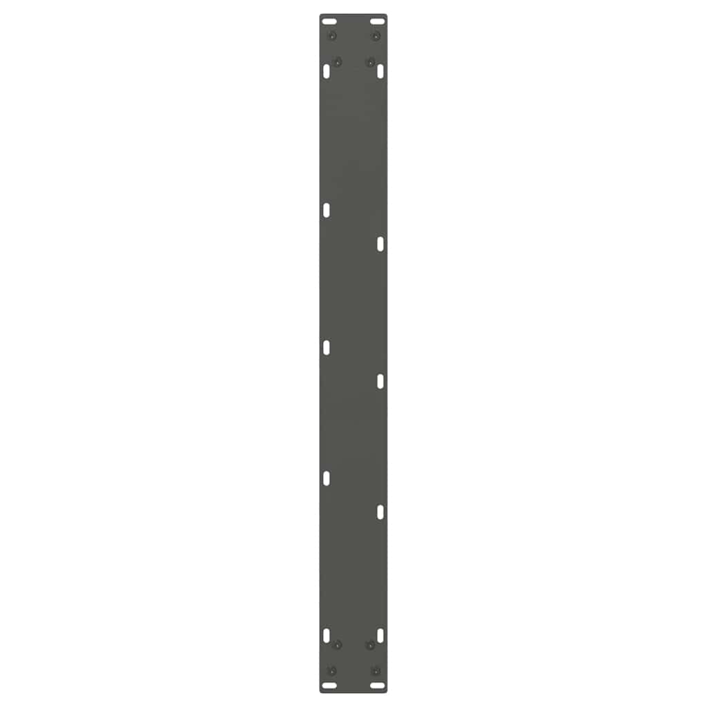 Noge za blagovaonski stol V-oblika 2 kom antracit 90 x (72-73,3) cm čelik