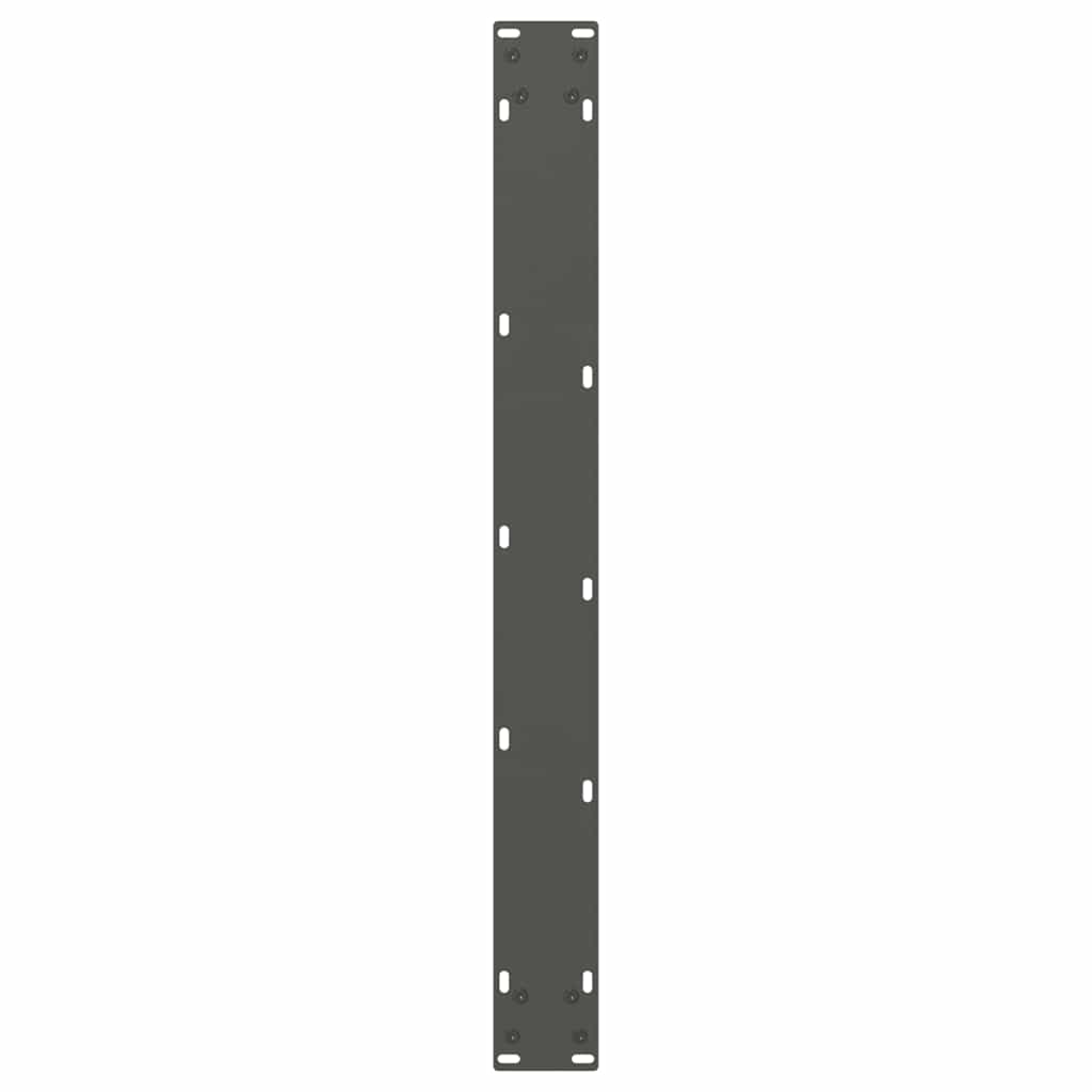 Noge za blagovaonski stol V-oblika 3 kom antracit 90 x (72-73,3) cm čelik
