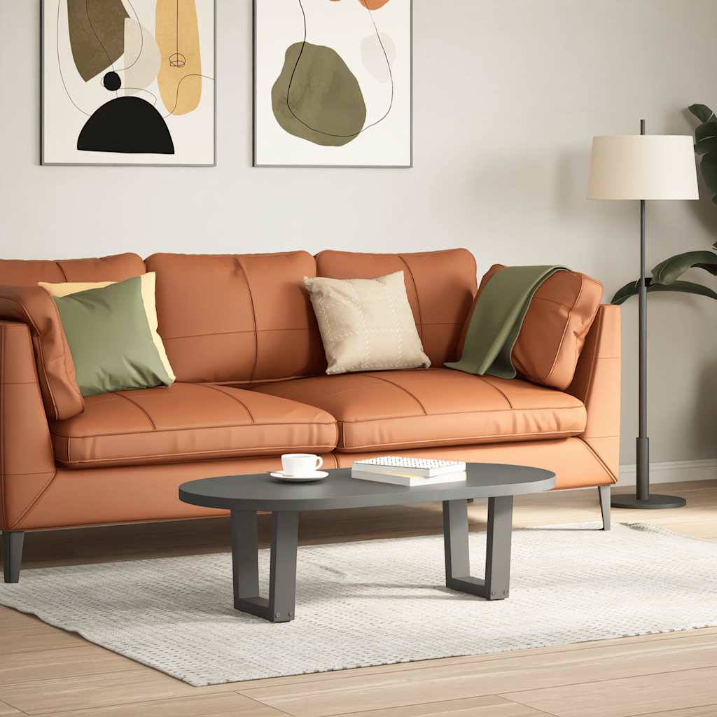 Noge za klub stolić V-oblika 2 kom antracit 40 x (30-31,3) cm čelik