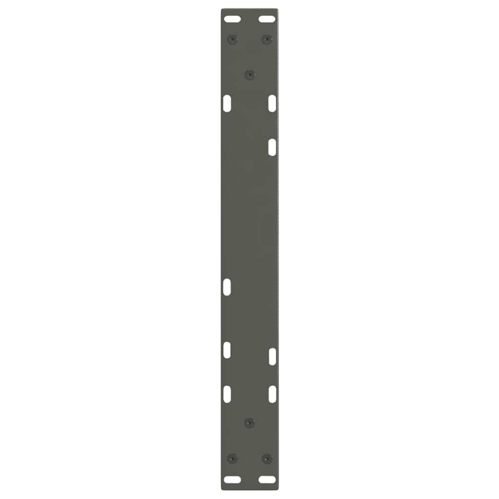 Noge za klub stolić V-oblika 2 kom antracit 60 x (42-43,3) cm čelik