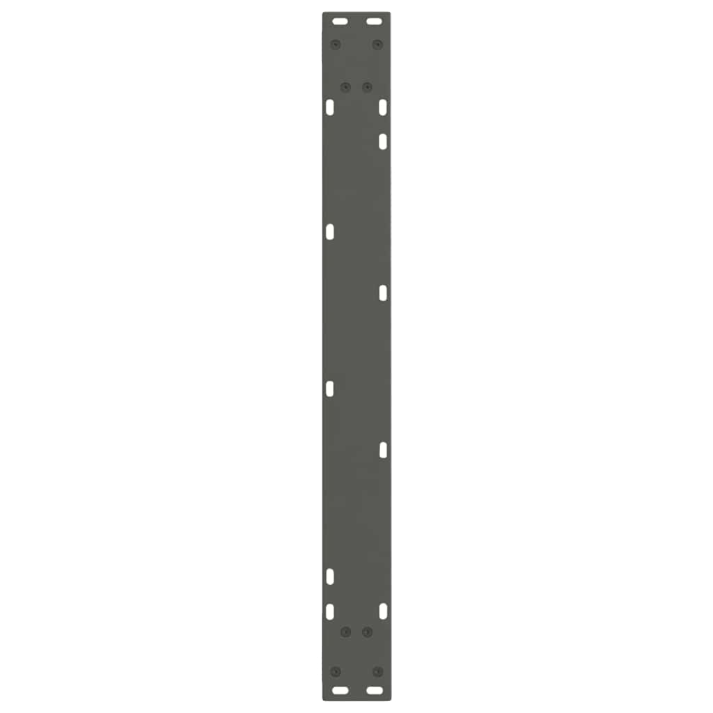 Noge za blagovaonski stol V-oblika 2 kom antracit 90 x (72-73,3) cm čelik