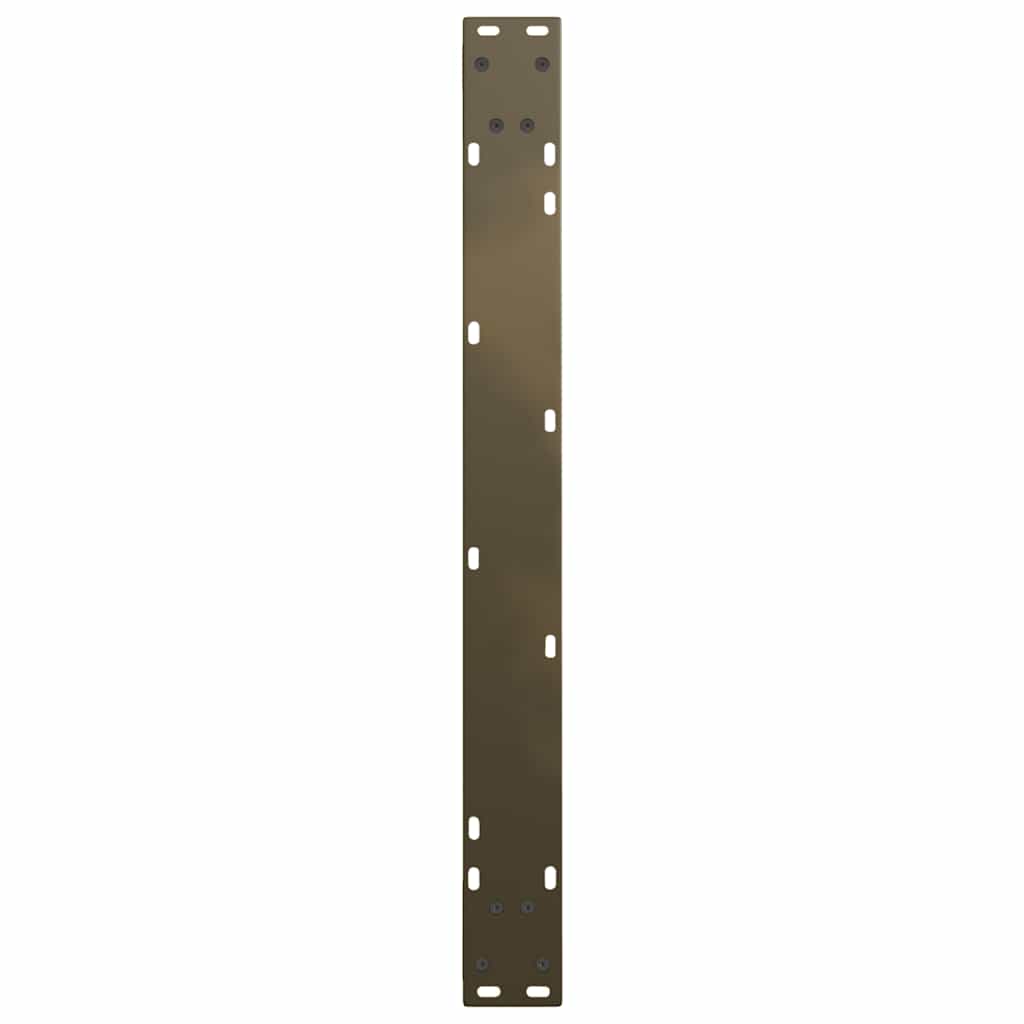 Noge za blagovaonski stol V-oblik 3 kom Prirodni čelik 80 x (72-73,3) cm Čelik