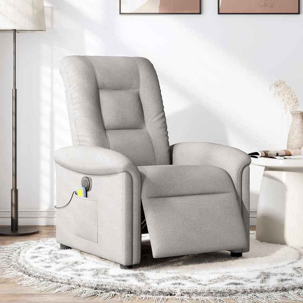 Električni masažni naslonjač od tkanine oblačnosivi