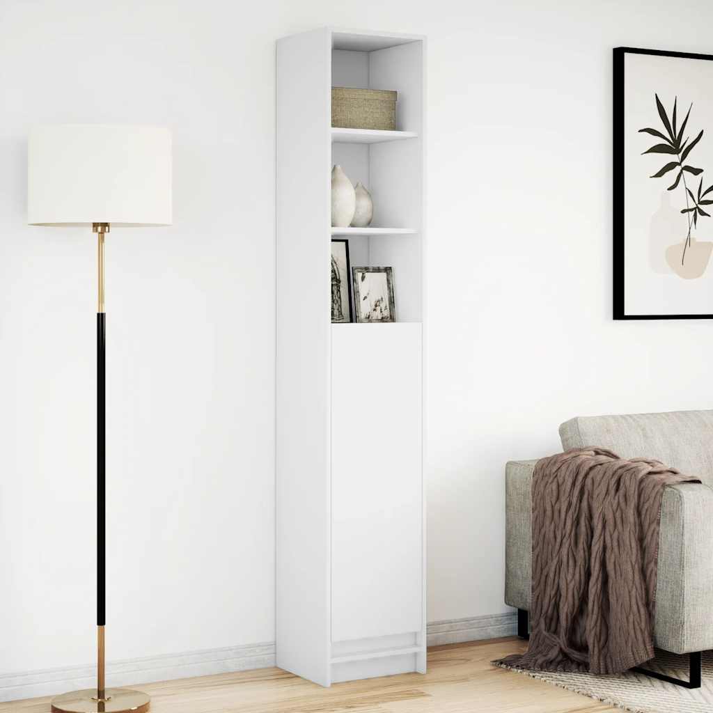 Komoda s LED svjetlima bijela 36x32,5x200 cm konstruirano drvo