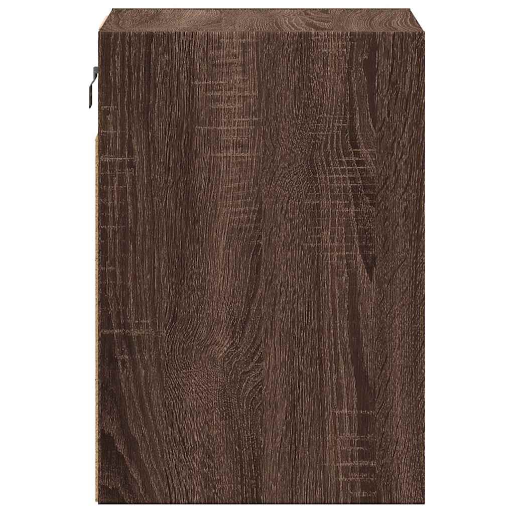 Zidni TV ormarići LED 2 kom boja smeđeg hrasta 41x31x45 cm