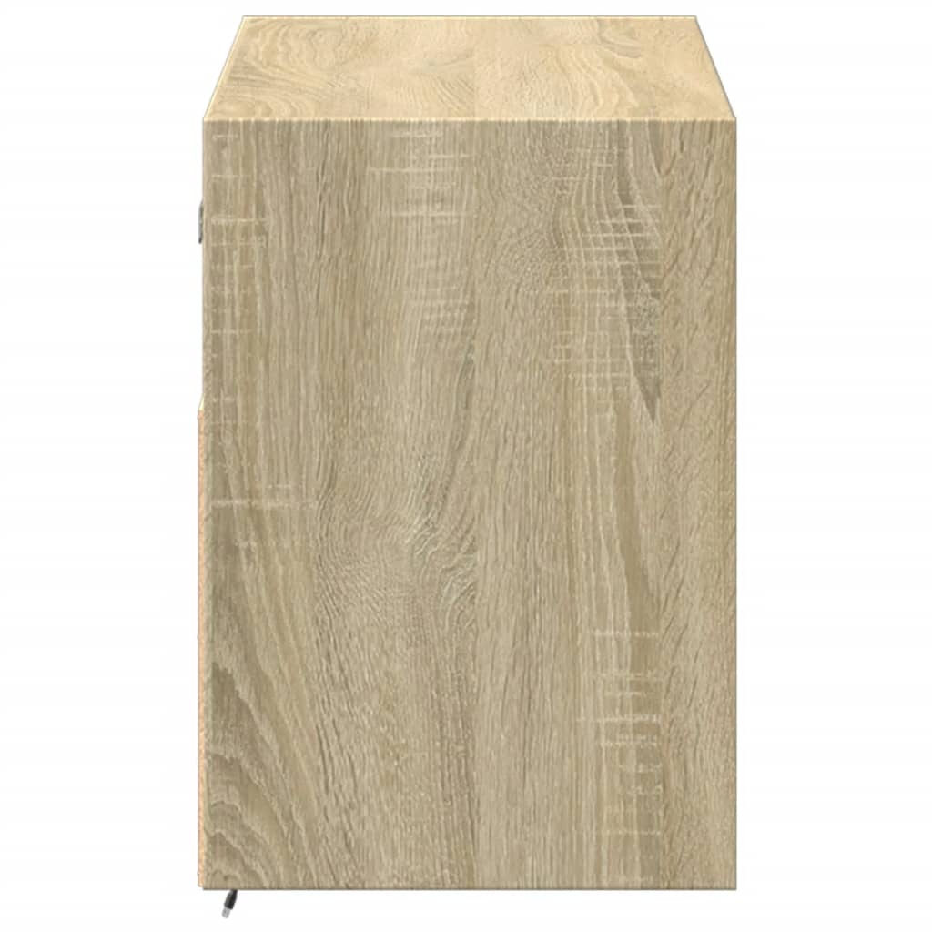Zidni TV ormarić LED boja hrasta sonome 100x31x45 cm