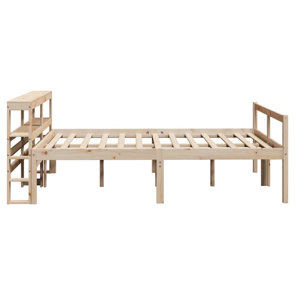 Krevet za starije s uzglavljem 120x200 cm od borovine
