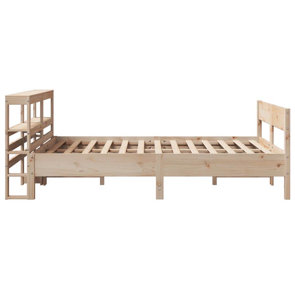 Okvir kreveta bez madraca 160 x 200 cm od masivne borovine