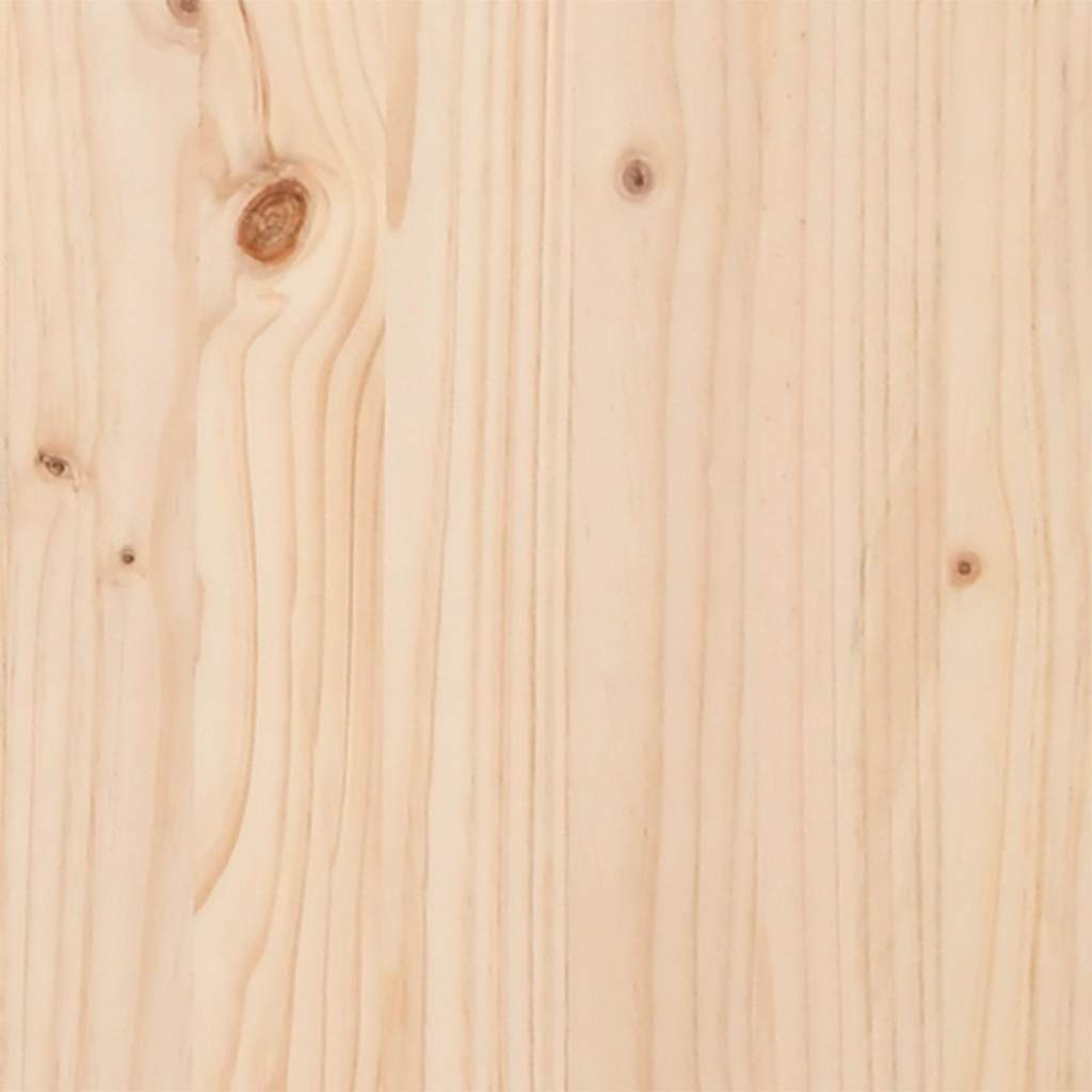 Okvir kreveta bez madraca 140 x 190 cm od masivne borovine