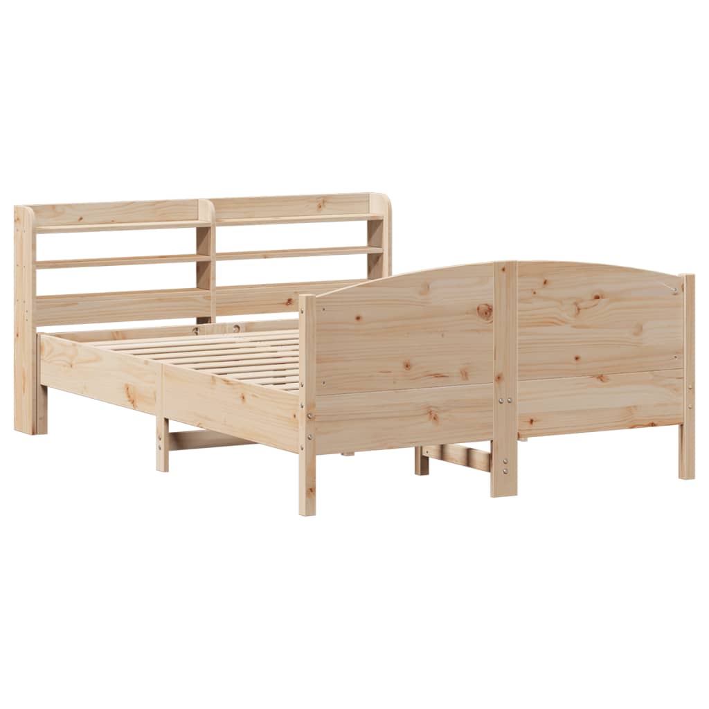 Okvir kreveta bez madraca 160 x 200 cm od masivne borovine