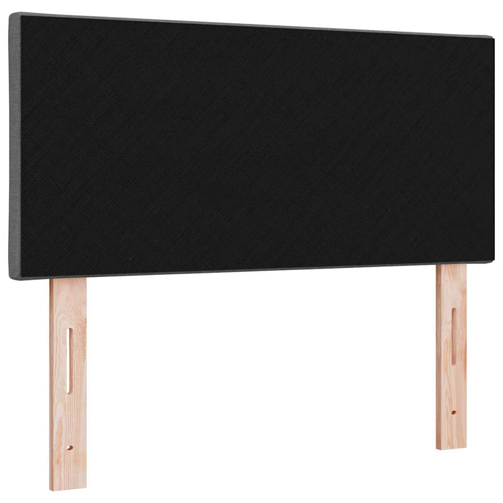 LED glava kreveta Sivi 100 cm tkanina