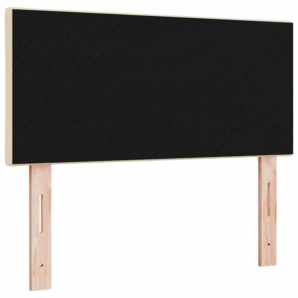 LED glava kreveta Krema 100 cm tkanina