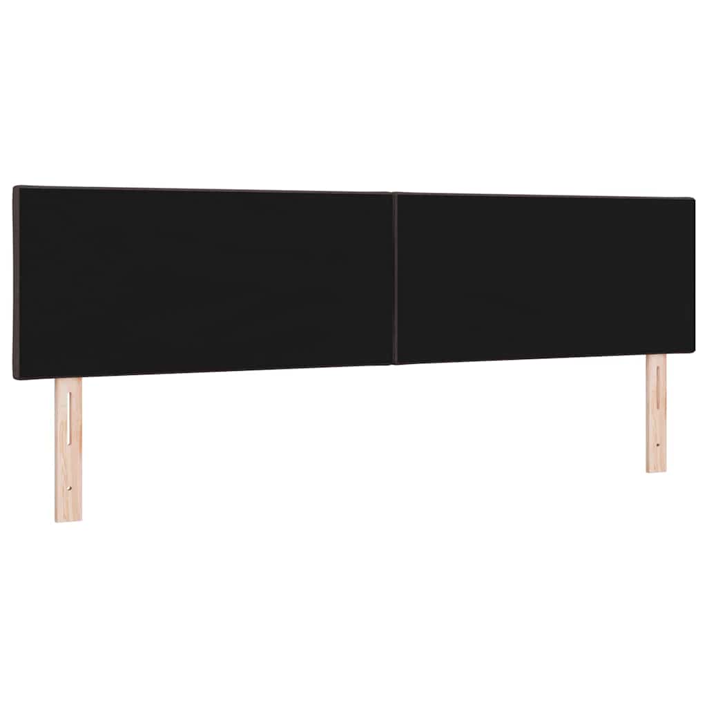 LED glava kreveta Smeđa 180 cm tkanina