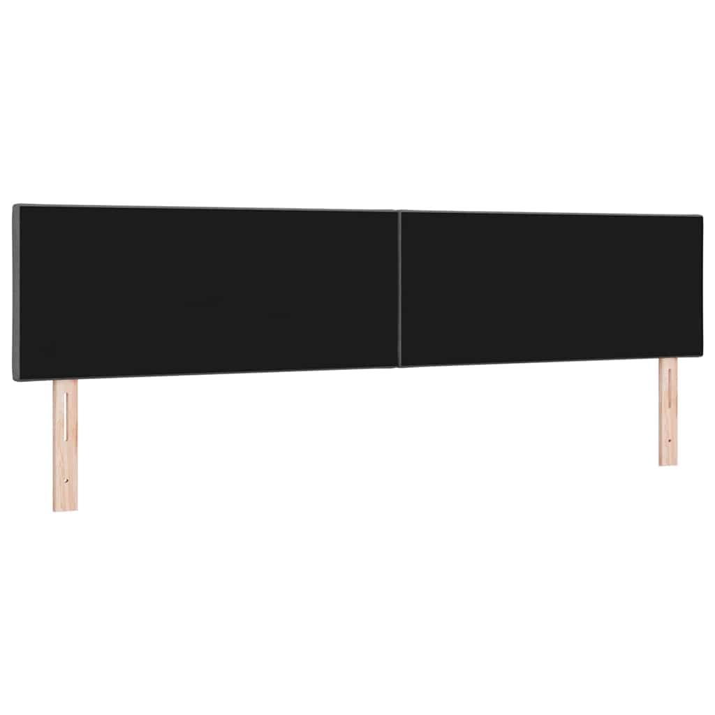 LED glava kreveta Sivi 200 cm tkanina