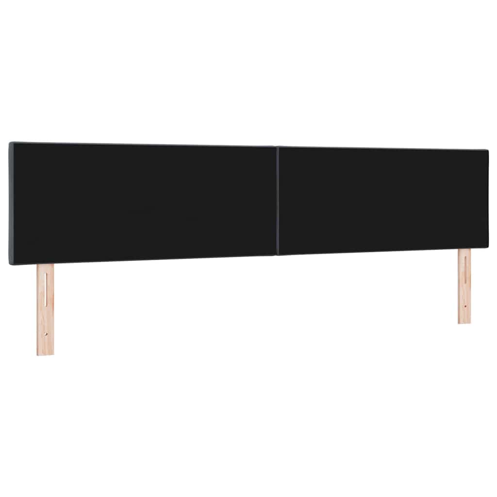 LED glava kreveta Tamno siva 200 cm Baršun